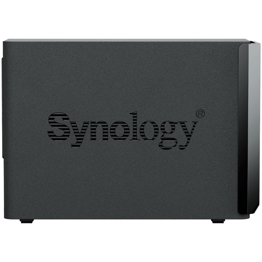 Synology DS225+, Tower, 2-bays 3.5'' SATA HDD/SSD, CPU Inte Celeron J4125 4-core (4-thread) 2.0 GHz, burst up to 2.7 GHz, 2 GB DDR4 non-ECC (expandable up to 6 GB), 1xRJ-45 1GbE LAN, 1xRJ-45 2.5 GbE L - slika 6
