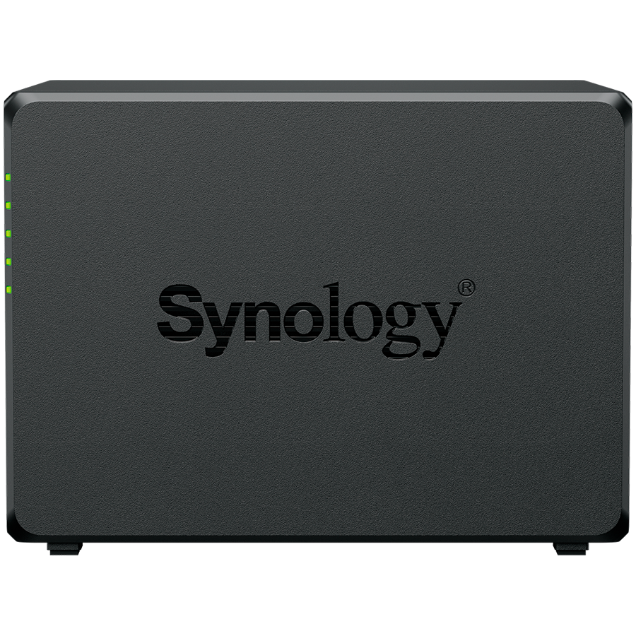 Synology DiskStation DS425+ Tower, 4-Bays 3.5'' SATA HDD/SSD, 2 x M.2 2280 NVMe SSD slot, CPU Intel Celeron J4125  4-core 2.0 GHz, 2 GB DDR4 non-ECC SODIMM, 1x RJ-45 2.5 GbE LAN, 1x RJ-45 1GbE LAN Por - slika 4