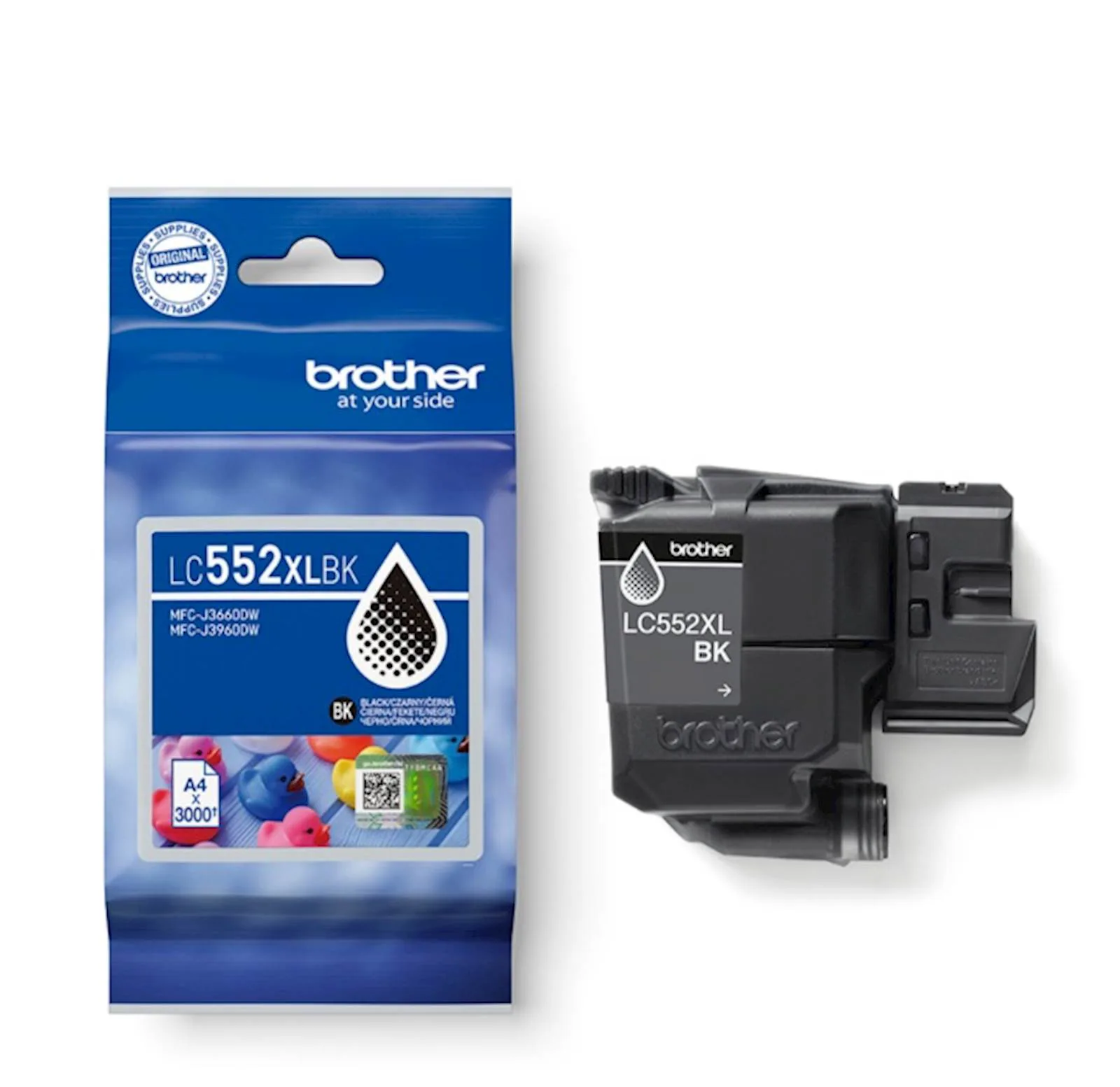 Tinta BROTHER LC552XLBK - slika 2