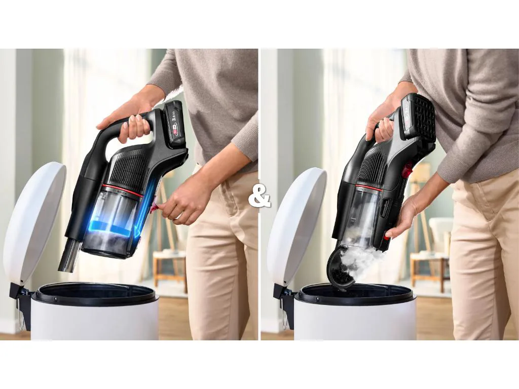 BOSCH Akumulatorski usisavačSerie 9 | UNLIMITED, CRNA1 Baterija, 60 minuta ECO  rada - slika 3