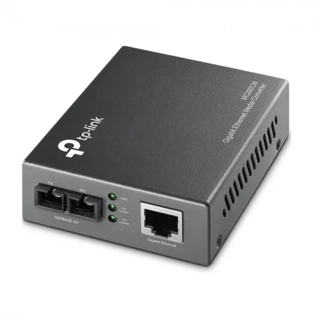 Media Filter TP-Link MC200CM, 1000Mbps RJ45 to 1000Mbps multi-mode SC fiber Converter, Full-duplex,up to 550m, switching power adapter, chassis mountable - slika 2