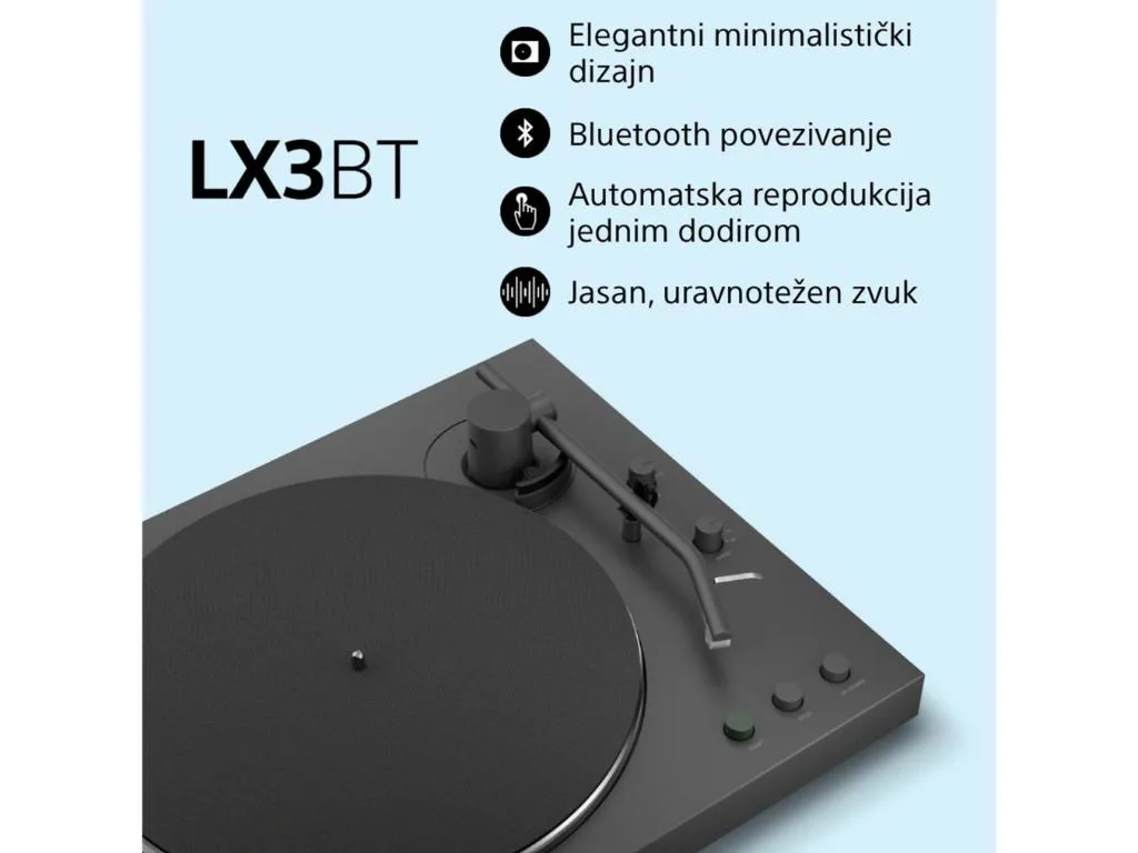 Sony Gramofon PSLX3BTbežična veza; automackareprodukcija; - slika 2