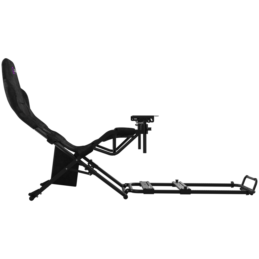 LORGAR FLEX RAF1, Sim Racing Cockpit Advanced, Foldable, 150x72x113 cm-playing, 38x72x126cm-folded, Black - slika 2