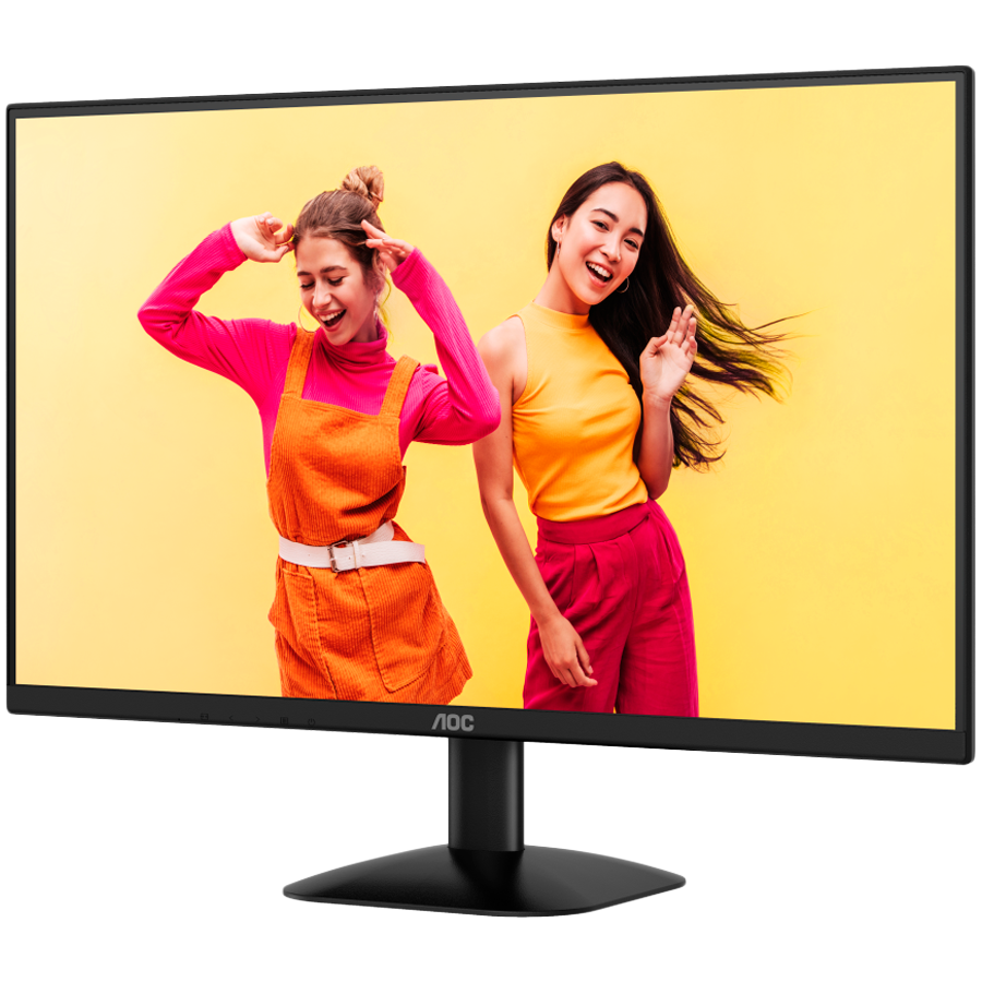 AOC Monitor Q27B35E 27" IPS, 2560x1440 QHD, 75Hz, 1ms MPRT (4ms GtG), 300 cd/m2, 1500:1, Adaptive Sync, HDR10, 1xHDMI, 1xDP, Tilt, VESA, 3y - slika 3