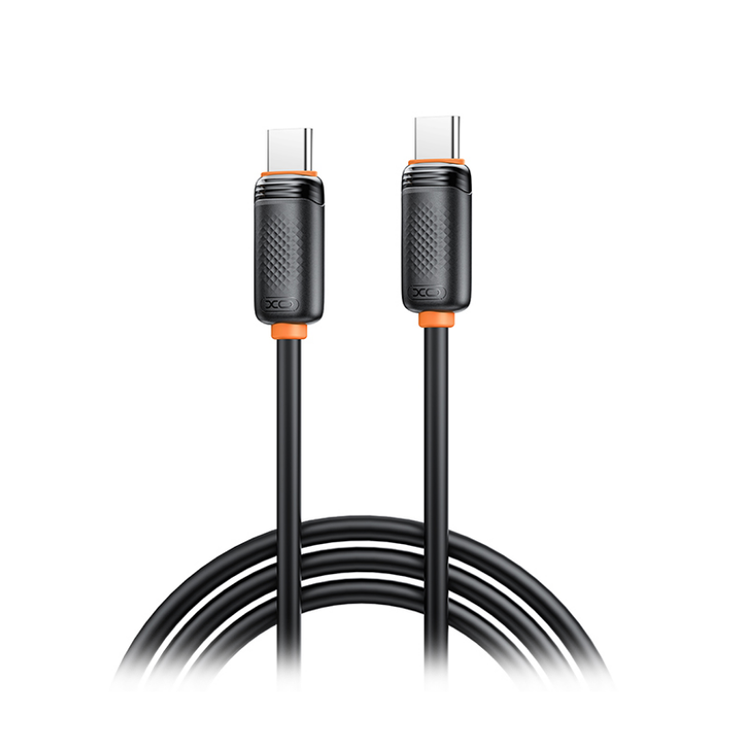 USB kabal XO NBQ302AB Type C - Type C 60W 1m Black - slika 2
