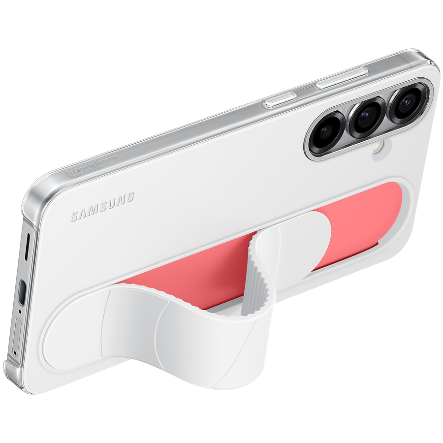 Samsung Galaxy S25+ Standing Grip Case White - slika 2