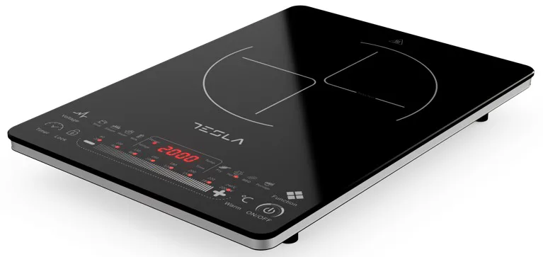 TESLA Indukcijski rešo IC400BSnaga 2000 W; Touch dugmići; 8 nivoa snage i temperature; 9 prog kuh - slika 3