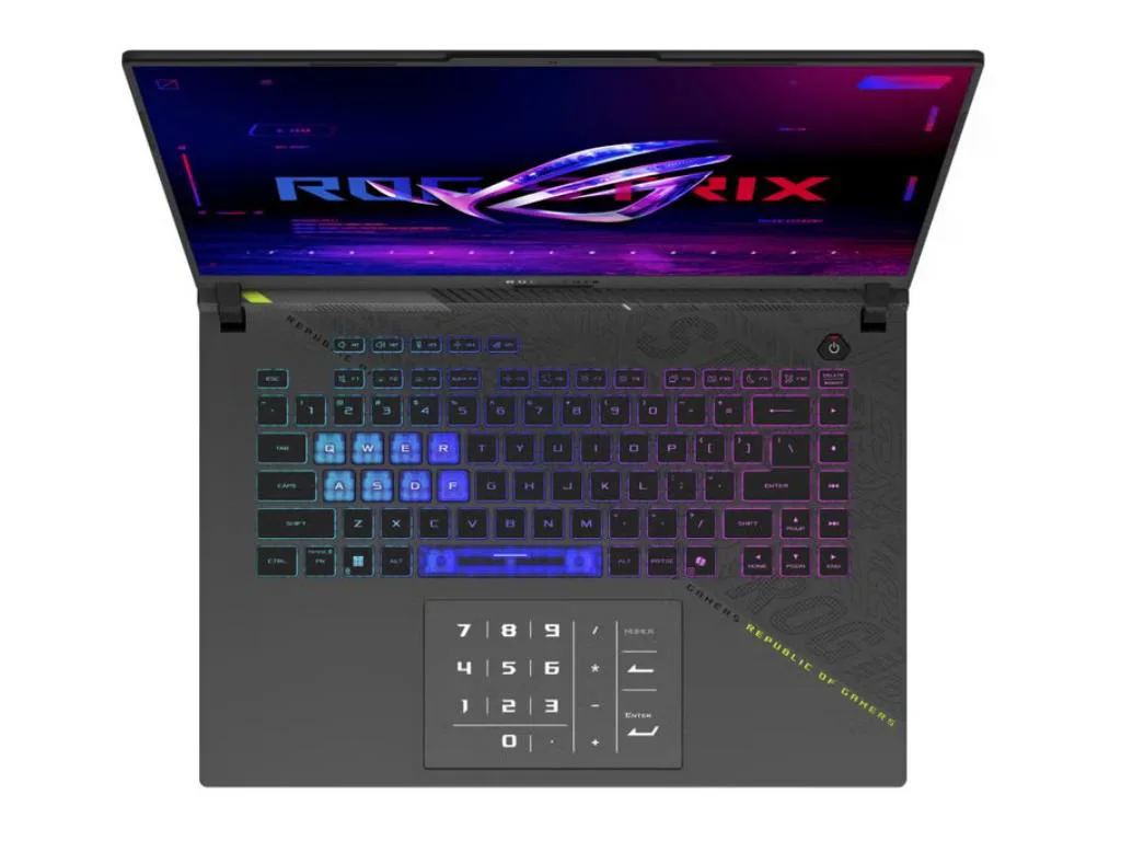ASUS ROG Strix G16 16" FHD 165Hz, Ryzen 9 8940HX 5060, 32GB DDR5 (2x16GB), 1TB - slika 4