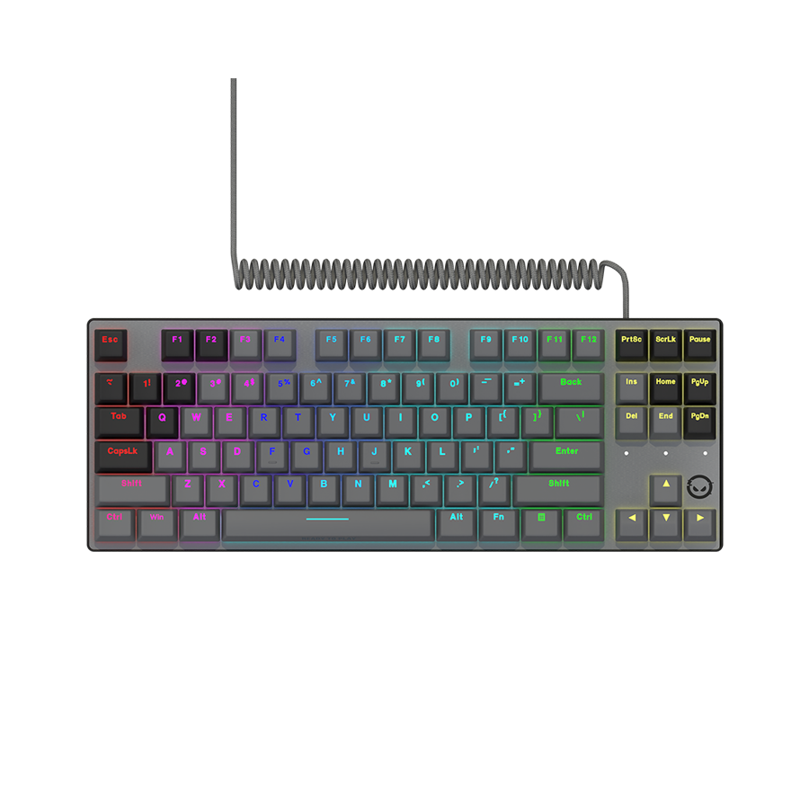 LORGAR Azar 514TKL, Wired RGB mechanical gaming keyboard, black, EN layout - slika 2