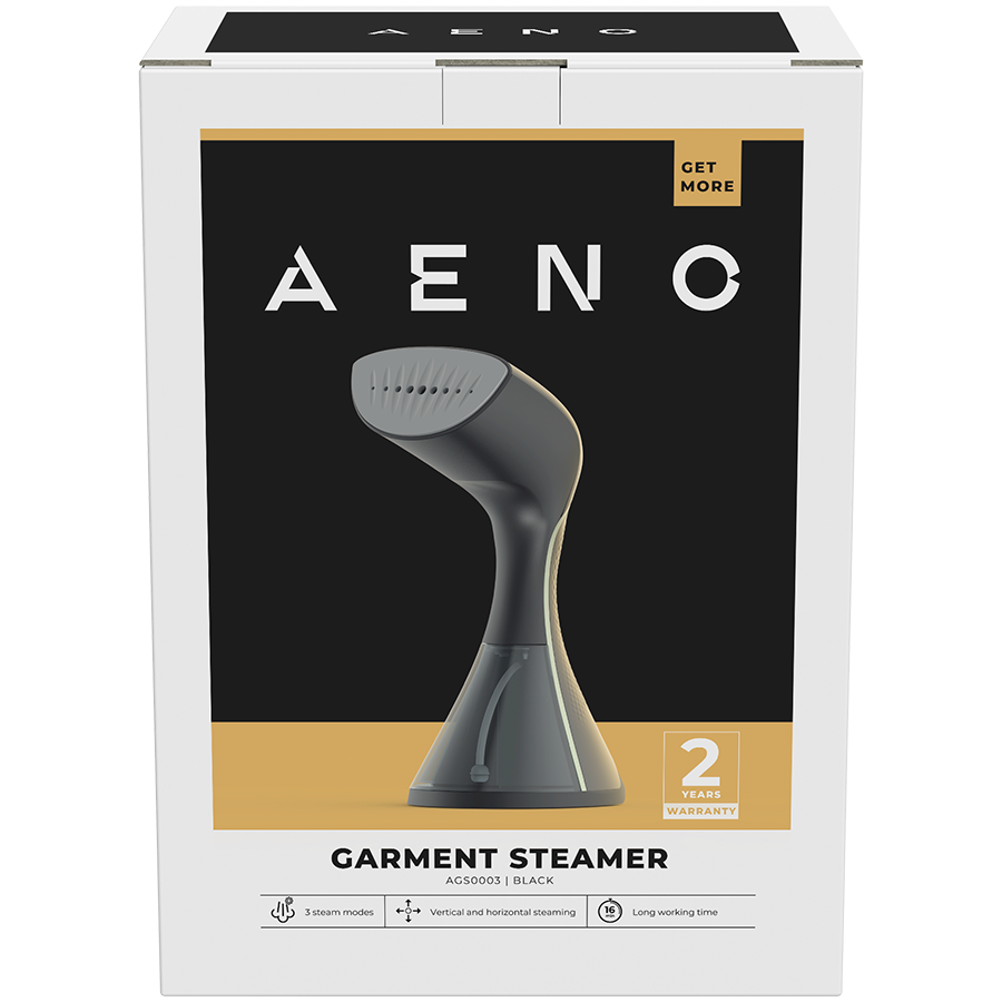 AENO Hand Garment Steamer GS3, 1500W, Detachable Water Tank, 3 steam modes - slika 7