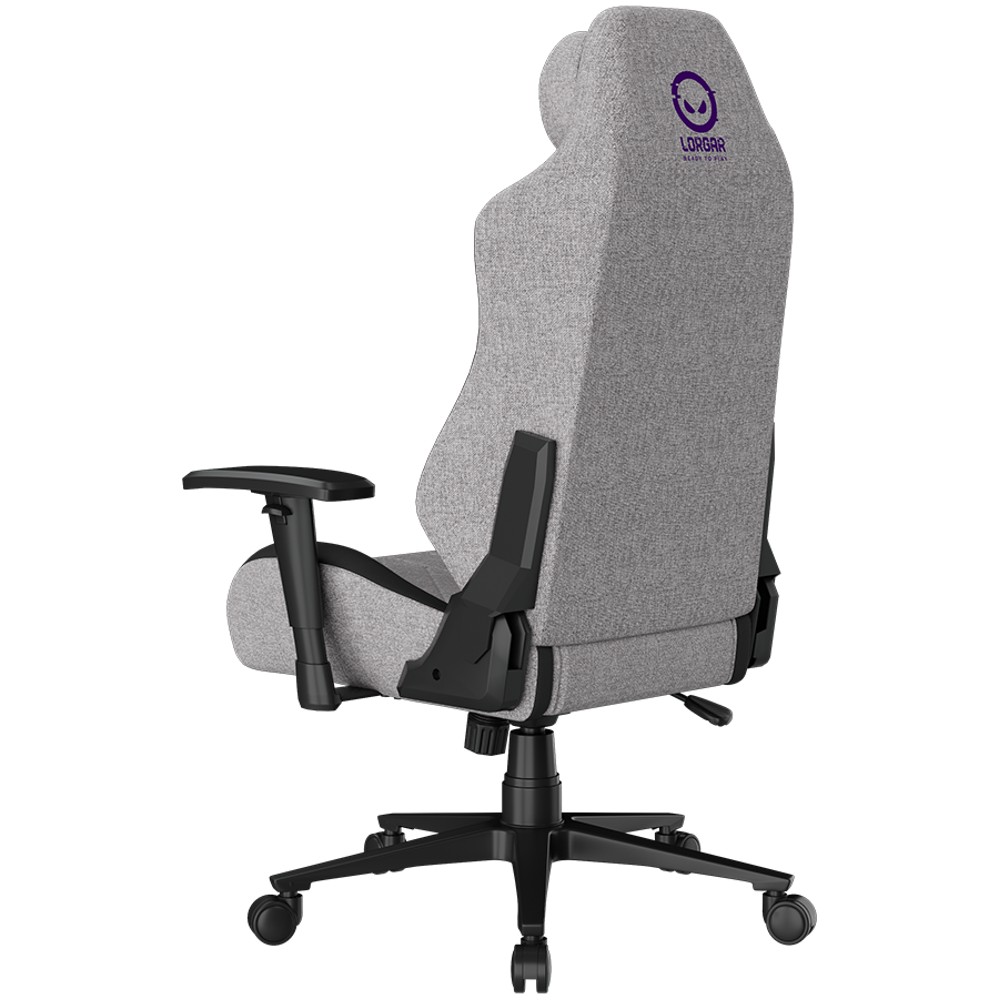 LORGAR CHA41, Ergonomic Gaming Chair Advanced, premium anti-stain fabric, Grey - slika 6