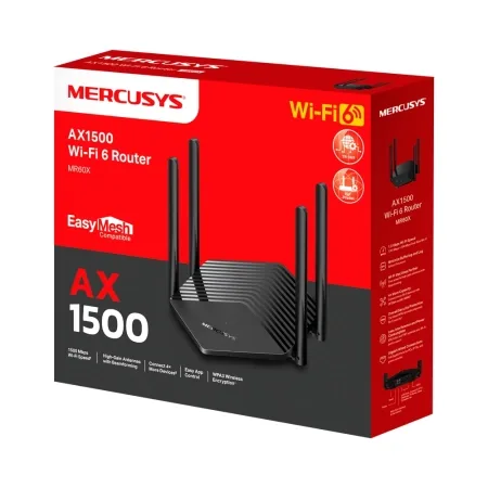 Mercusys MR60X AX1500 Wireless Dual Band Gigabit Router - slika 6