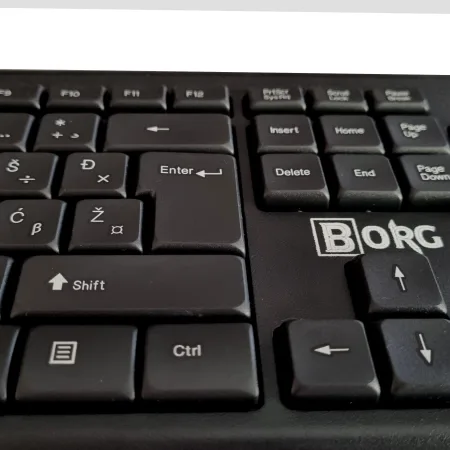 BORG Tastatura KB03 BH layout - slika 3