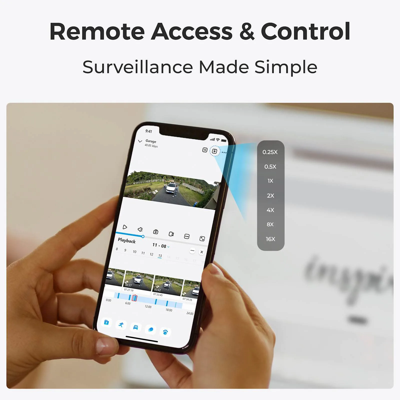 Reolink IP Kamera Duo serija P750 4K, 16MP, 180° panorama, POE - slika 6