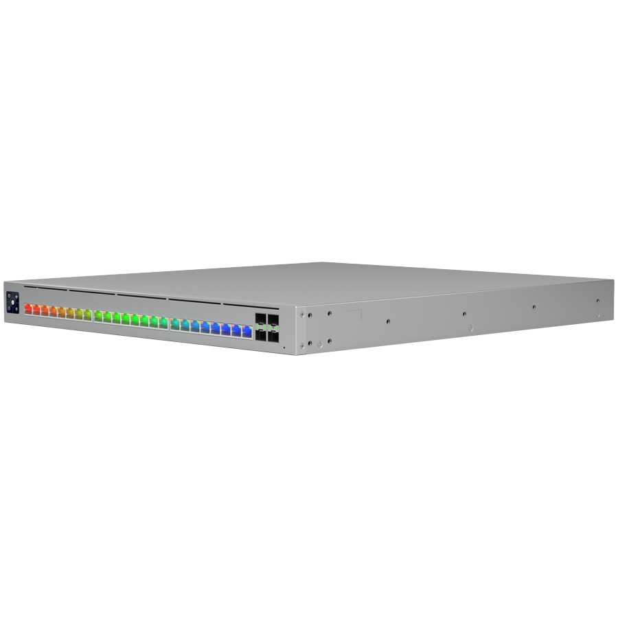 Ubiquiti network switch ECS-48S-PoE-EU Enterprise Campus 24S PoE Enterprise-grade 24-port, Layer 3 Etherlighting PoE+++ switch with Stacking support and high-capacity 10 GbE RJ45 and 25G SFP28 connect - slika 3