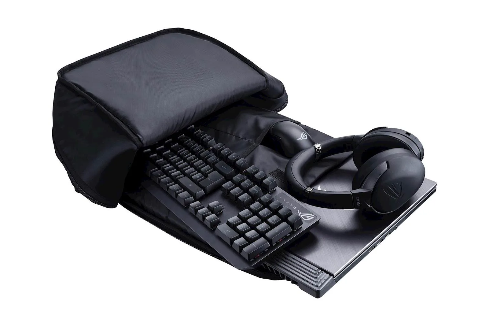 Ruksak ASUS ROG Ranger BP1501 Gaming Backpack crni, za prenosnike do 15,6'' - slika 3