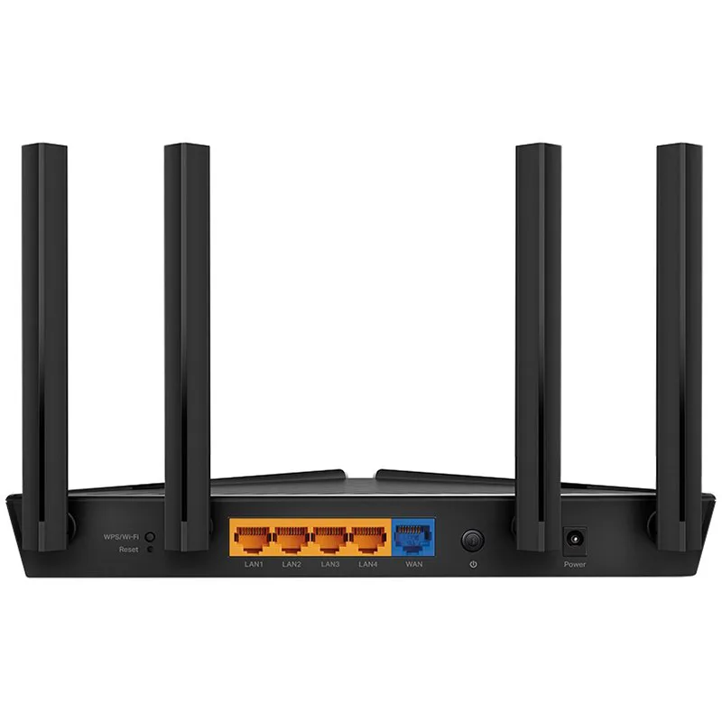 TP-Link Archer AX23 AX1800 Dual-Band Wi-Fi 6 Router, 574 Mbps at 2.4 GHz + 1201 Mbps at 5 GHz,  4× Antennas, 1× G WAN Port + 4× G LAN Ports, 1024-QAM, OFDMA, Tether App, WPA3, AP mode, OpenVPN, PPTP - slika 2