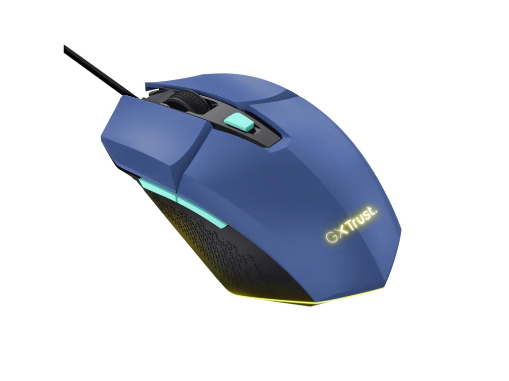 Trust GXT109B Felox gaming miš, žičani, plavi - slika 2