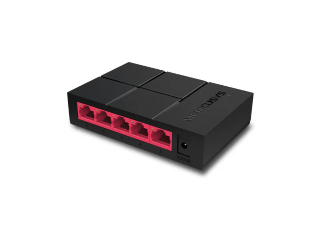 Mercusys MS105G 5-Port10/100/1000 Mbps DesktopSwitch - slika 2