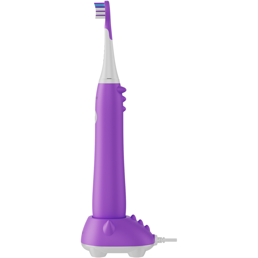 Wireless Tooth Brush, Violet, 3 Brush Heads, 600mAh, Function: Sensive, Clean, Whitening, Sweep, Smart Remind - slika 6