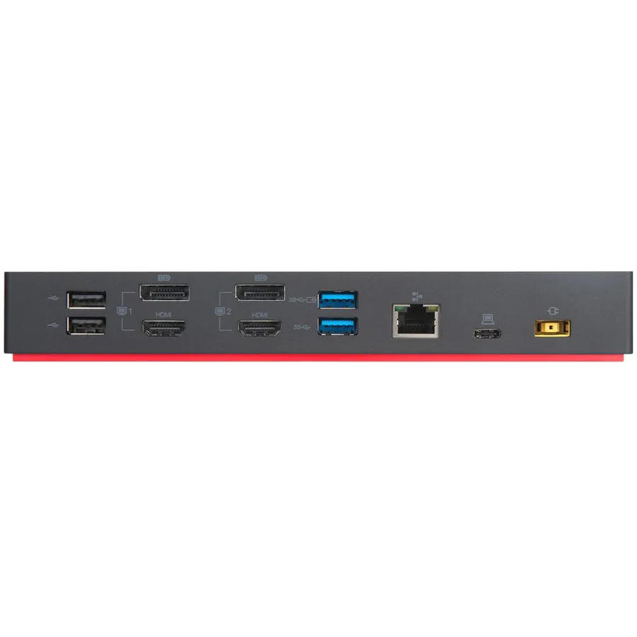 ThinkPad Hybrid USB-C with USB-A Dock, USB 3.1 Gen 2, 2x USB 2.0, 1x USB-C, 1x RJ45 GbE, 2x DP, 2x HDMI, 1x Audio, 3Yr - slika 3