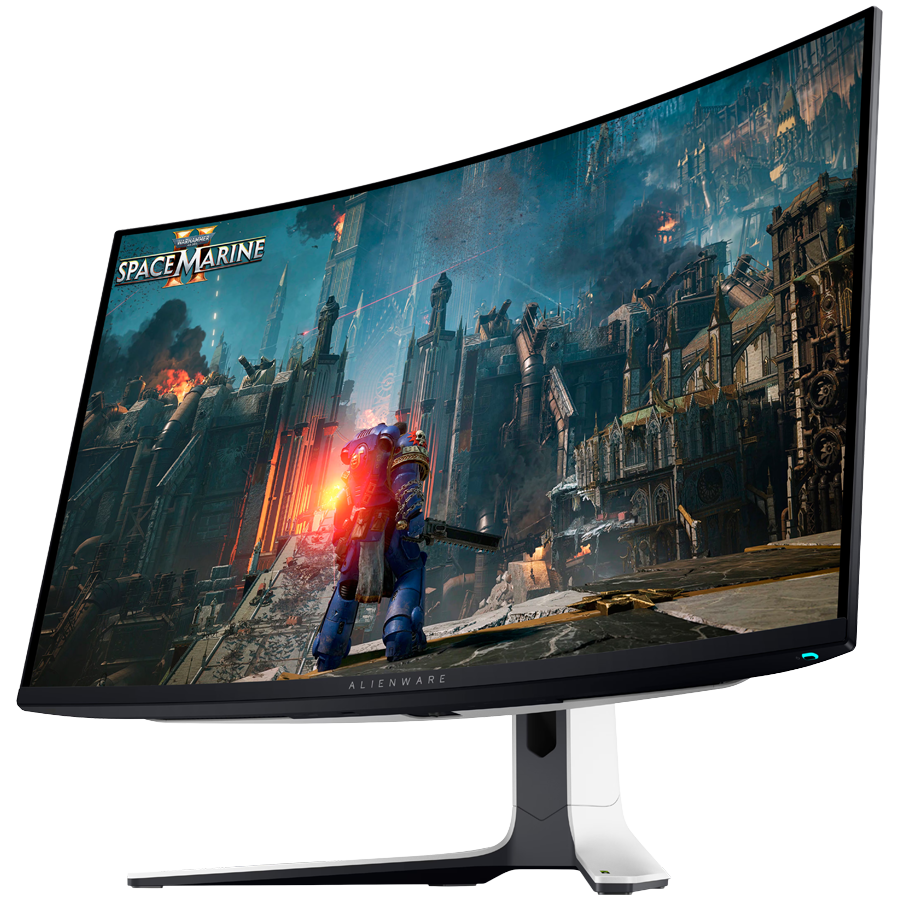 Monitor Alienware AW3225QF 32", 3840x2160, 4K UHD, 240Hz, Anti-reflective, 16:9, 1000 cd/m2, AMD FreeSync Premium, NVIDIA G-SYNC, 0.03ms, 178/178, 2xDP, HDMI, USB-C, USB-B, 3xUSB-A, Tilt, Swivel, Pivo - slika 2