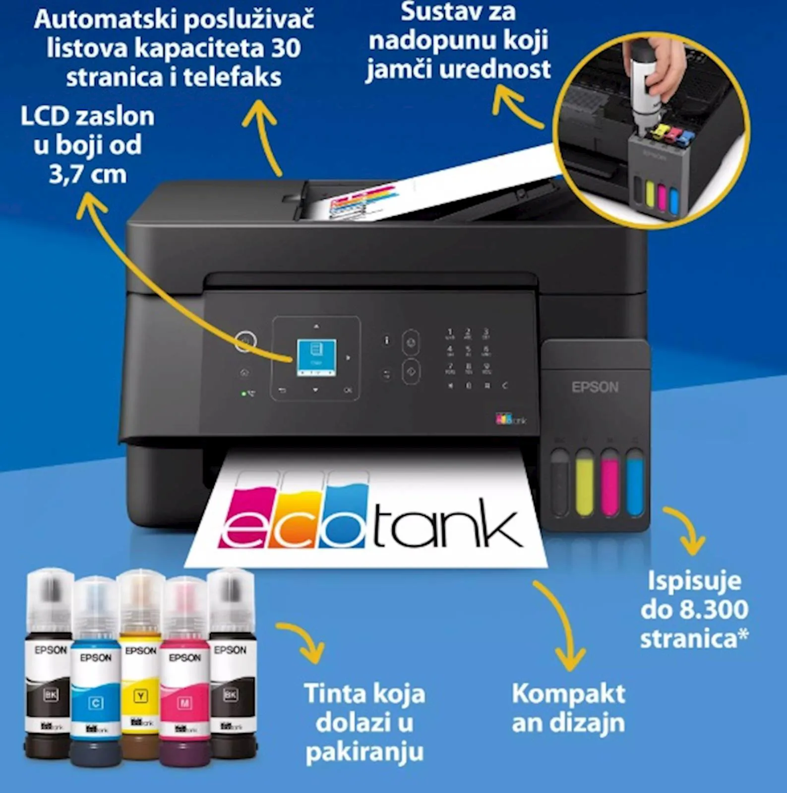 MFP Epson EcoTank  L5390 - slika 3