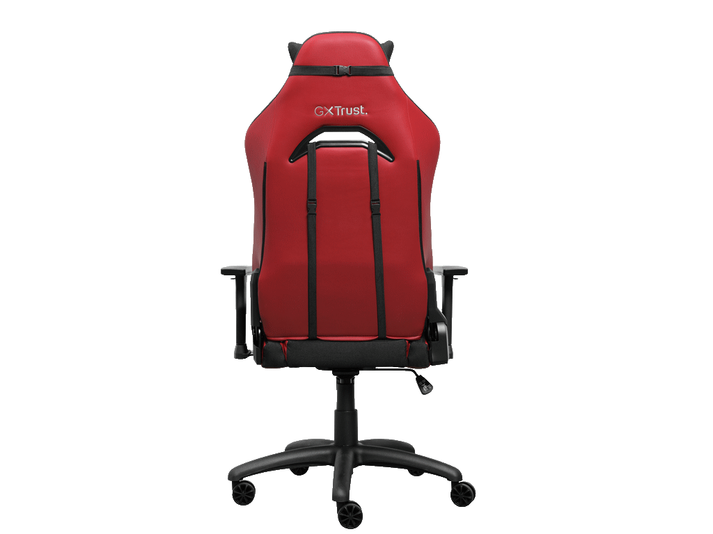 Trust GXT 714R gaming stolica RUYA, crvena, udobna, podesiv ergonomska, eko materijal - slika 3