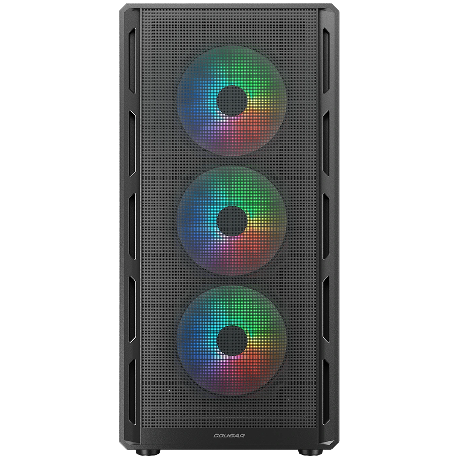 COUGAR AIRFACE PURE RGB PC Case, Mid Tower, Black - slika 2