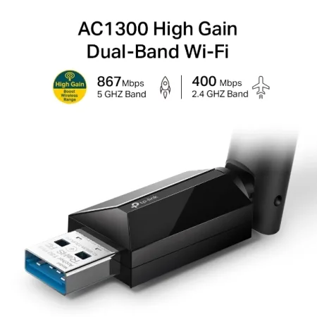 TP-Link Archer T3U Plus WireleUSB Dual Band Adapter - slika 2