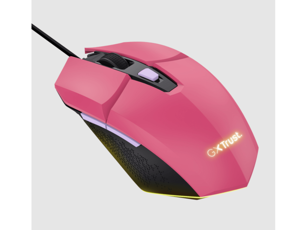 Trust GXT109B Felox gaming miš, žičani, pink - slika 2