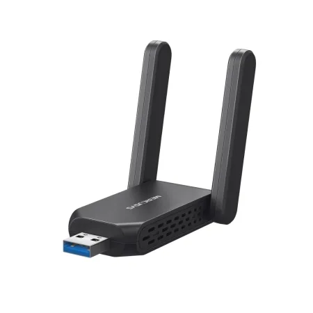 Mercusys MA72XH AX1800 High Gain Wi-Fi 6 USB Adapter, 574 Mbps at 2.4 GHz + 1201 Mbps at 5 GHz, 2 x High Gain External Antenna, USB 3.0, MU-MIMO, OFDMA, Beamforming, WPA3 - slika 2
