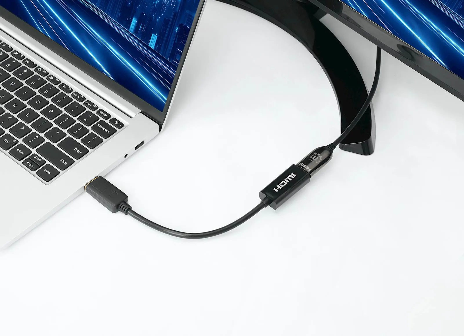 ADAPTER MANHATTAN   Active DP-Male/HDMI-Female, 4K@60Hz - slika 2