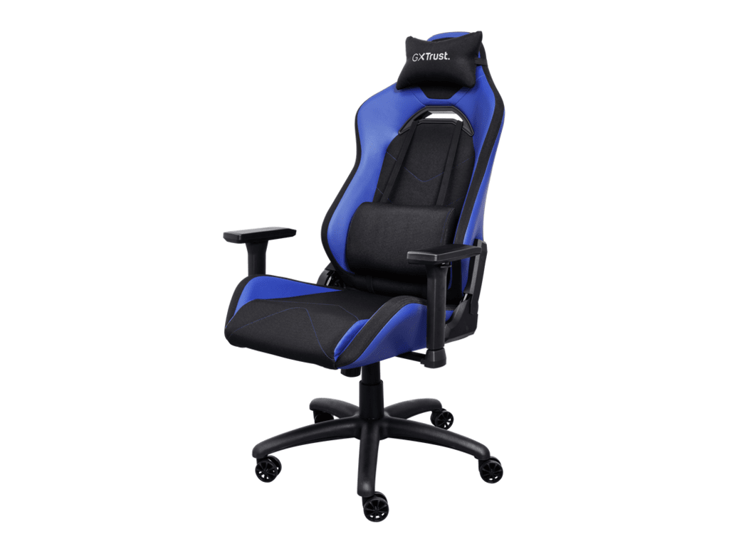 Trust GXT 714B gaming stolica RUYA, plava, udobna, podesiva ergonomska, eko materijal - slika 2