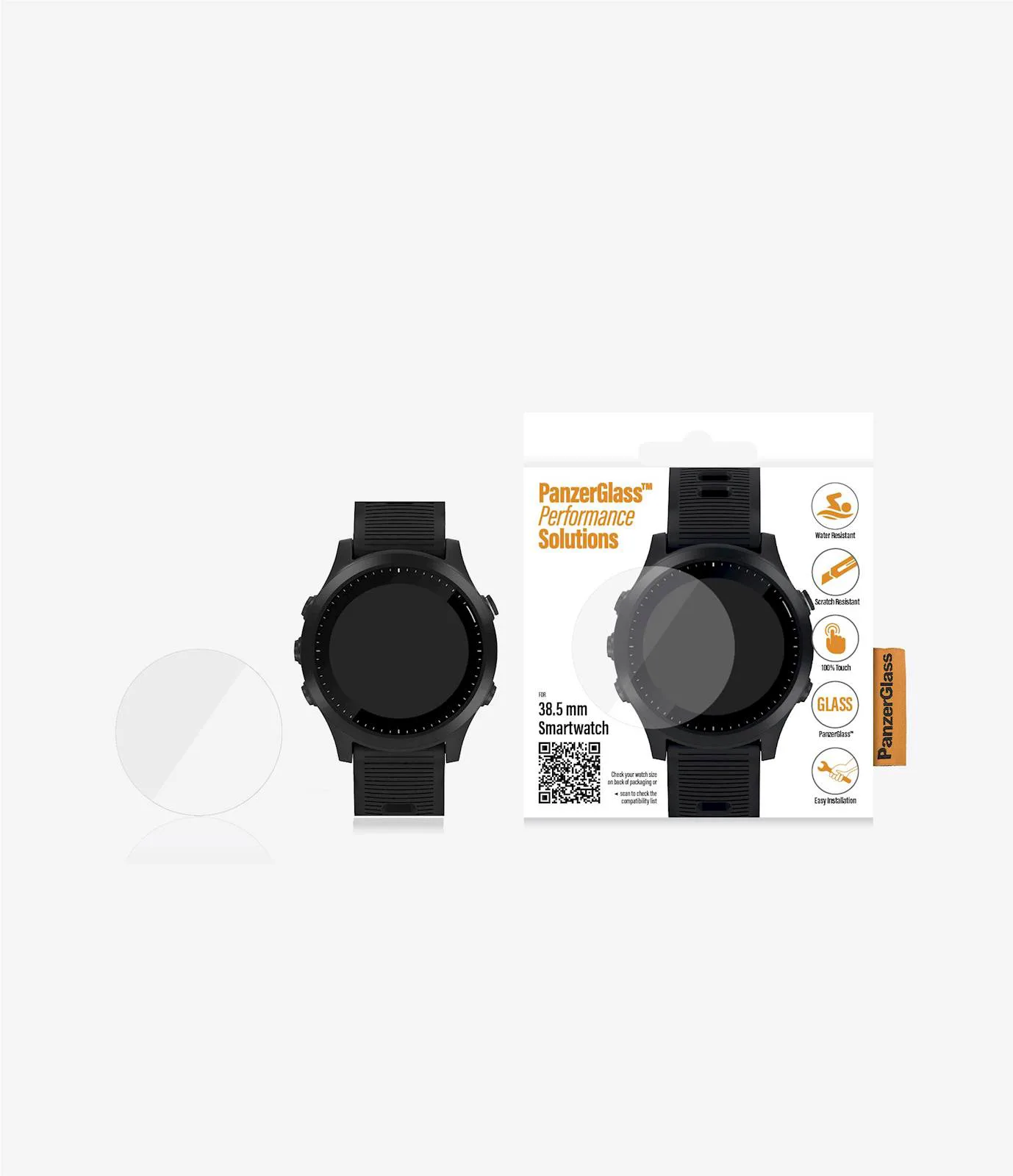 Zaštitno staklo PANZERGLASS HUAWEI WATCH GT2 (46MM) 38,5MM - slika 3