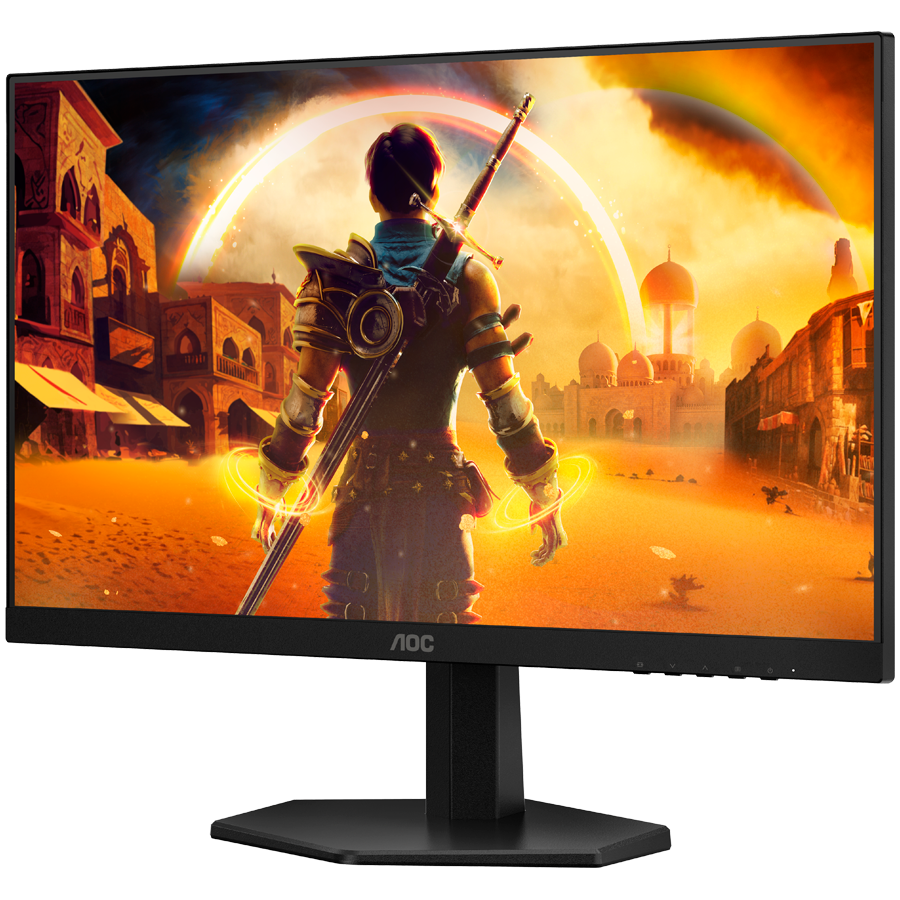 AOC Monitor Gaming 24G42E 23.8" Fast IPS, 1920x1080, 180Hz, 1ms (GTG), 300 cd/m2, 1000:1, Adaptive Sync, G-Sync Compatible, HDR10, 1xHDMI, 1xDP, Tilt - slika 3