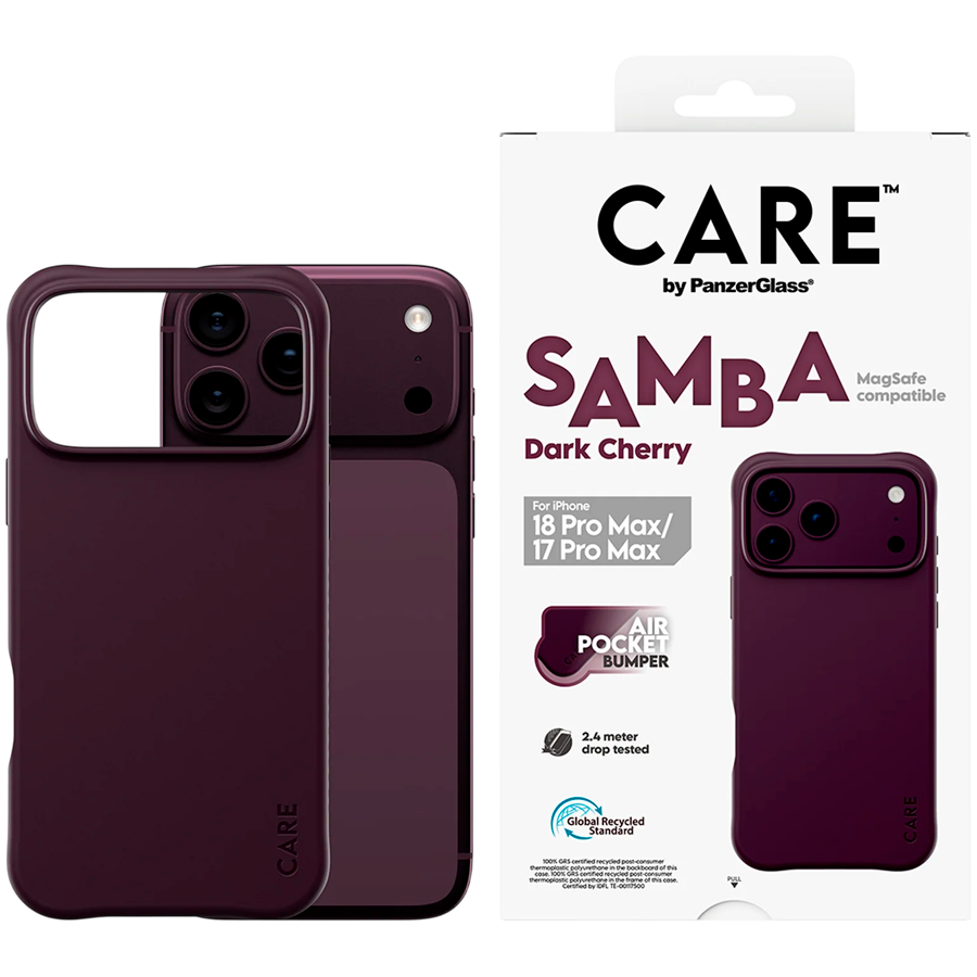 Samba Case Dark Cherry w. MagSafe iPhone 18 Pro Max