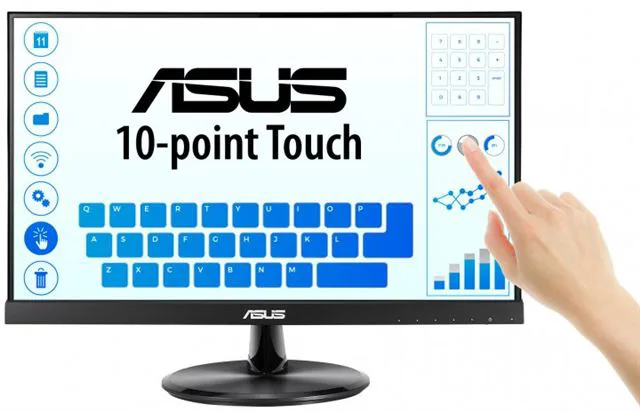 Asus monito VT229H 21,5" Touch21,5",Touch,IPS,250cd,VGA,HDMISpeakers,VESA 100x100, 60Hz, FHD - slika 3