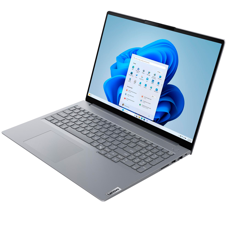 ThinkBook 16 G8 IAL, 16'' WUXGA (1920x1200) IPS 300 nits AG, Ultra 7 255H, 16C, 2x16GB DDR5, 1TB SSD M.2,Intel Intg,1080p IR Cam+Mic,WLAN + BT,2x USB 3.2,1x USB 3.2 Type C,1x USB THB 4, HDMI,SD reader - slika 3