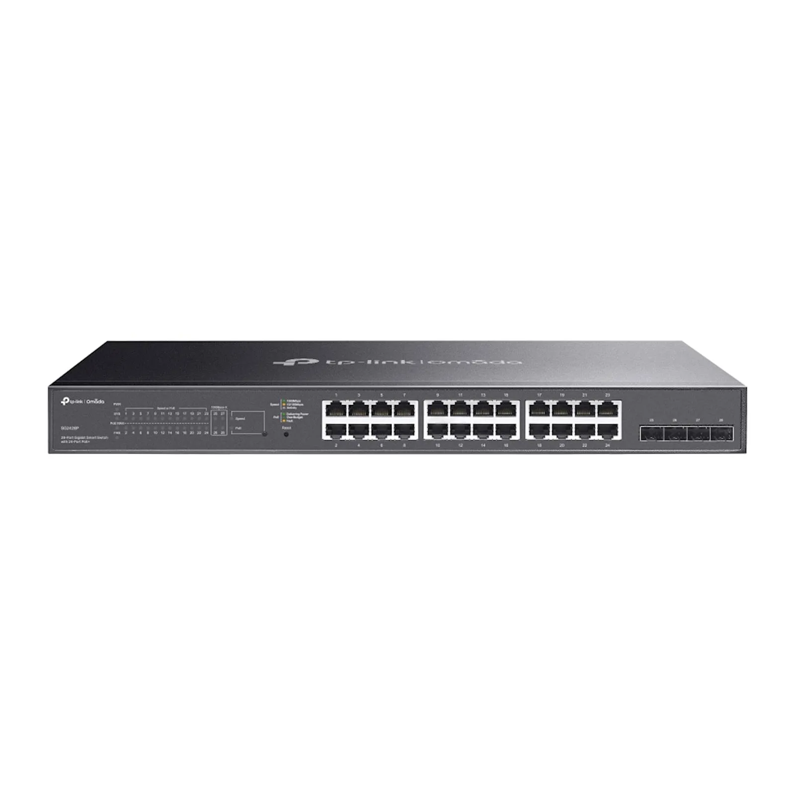 Switch TP-Link Omada 28-Port Gigabit Smart PoE+ SG2428P - slika 2