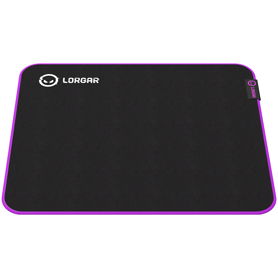 Lorgar Main 313, Gaming mouse pad, High-speed surface, Purple anti-slip rubber base, size: 360mm x 300mm x 3mm, weight 0.195kg - slika 4