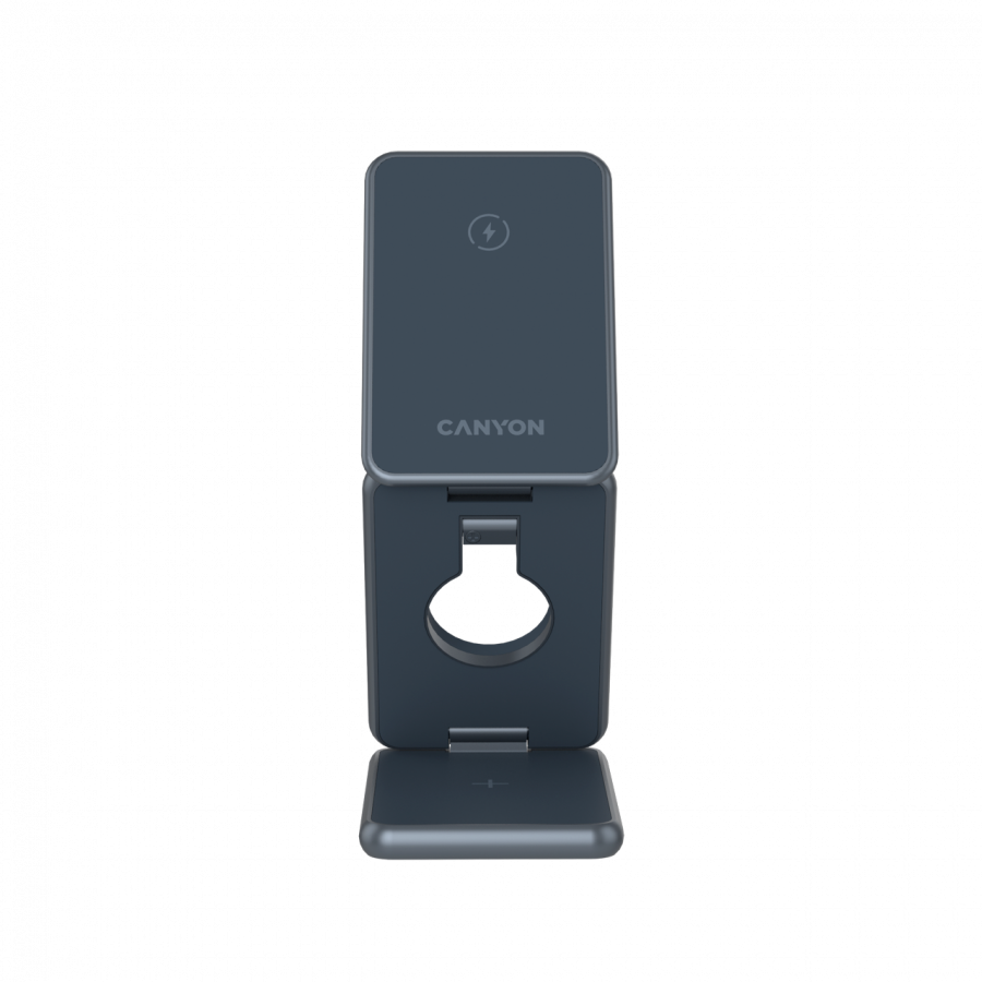 CANYON Foldable wireless charger OnCharge 309 15W 3in1 Metal - slika 5