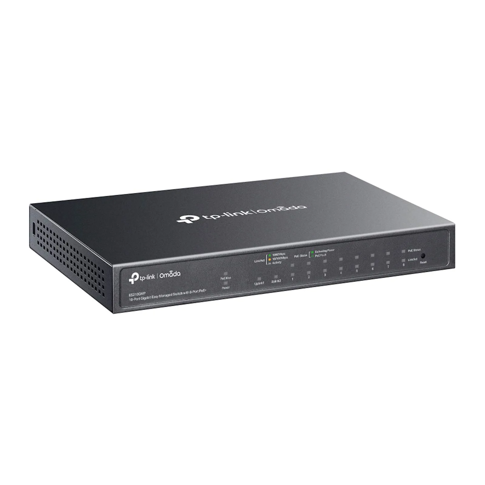 Switch TP-Link Omada 10-Port Gb Easy Managed 8-Port PoE+ ES210GMP - slika 4