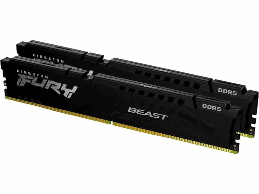 Kingston 32GB 6000MHz DDR5Fury Beast (2x16GB), CL30,XMP, EXPO, 2RX8, 288-pin 16Gbit - slika 2