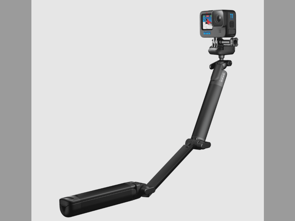 GoPro 3-Way selfie stick,ergonomski nosač kamere,stativ podesiv po visini, za sve kamere - slika 3