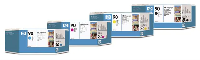 Tinta HP yellow 90 - slika 2