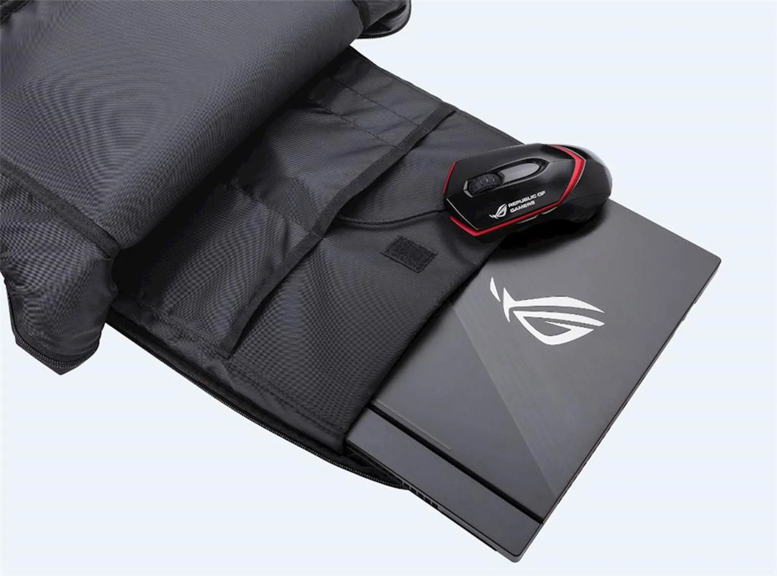 Ruksak ASUS ROG Ranger BP1501 Gaming Backpack crni, za prenosnike do 15,6'' - slika 4