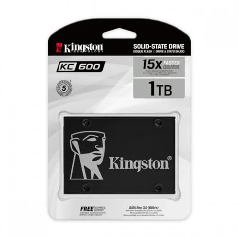 Kingston SSD 1TB 2.5" KC600SATA3,550/520MB/s3D TLC,XTS-AES 256-bit encryption - slika 4
