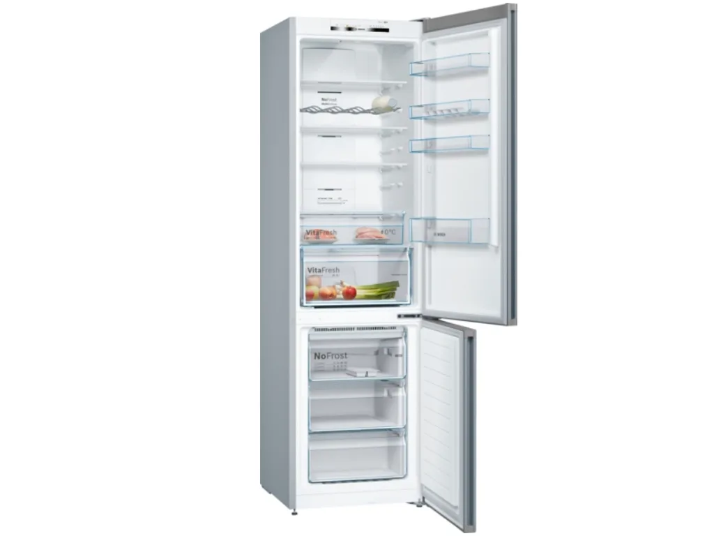 BOSCH Samostojeći Serie 4|No Frost, 203 X 60, INOX H:279L, Z:86L, 203CM, 39dB, - slika 3
