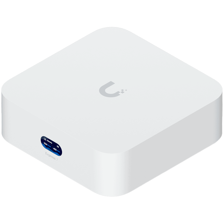 Ubiquiti UniFi Express 7 UX7 Mesh-scalable, super-compact 10G Cloud Gateway with integrated WiFi 7, 10 GbE RJ45 WAN port, 2.5 GbE RJ45 LAN port to extend network, up to 30+ UniFi devices and 300+ clie - slika 4